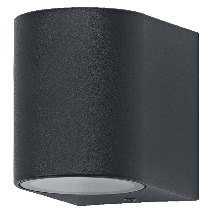 ENDURA Classic Tube Down Wall GU10 IP54 Dark Grey