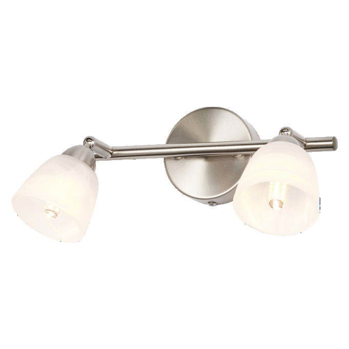LED Spot Cup 2xG9 Brushed Nickel