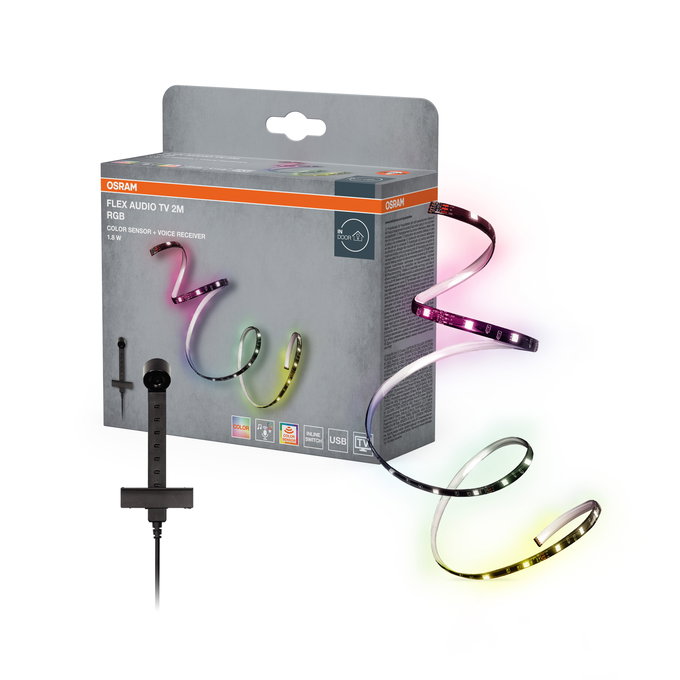 Flex Strip Audio USB Colour Sensor 2m RGB Voice Receiver