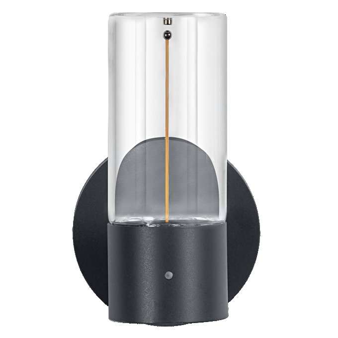 ENDURA Decor Filament Wall Daylight Sensor 6.5W IP54 Dark Grey