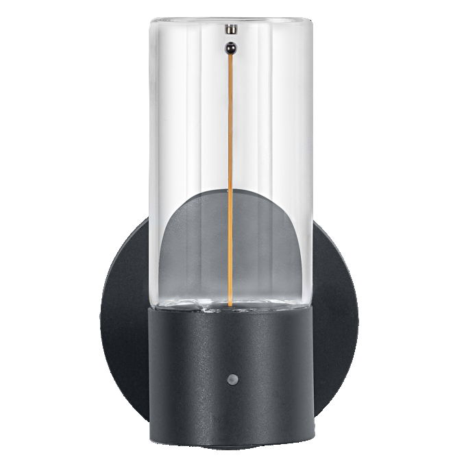 ENDURA Decor Filament Wall Daylight Sensor 6.5W IP54 Dark Grey