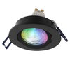 SMART+ MATTER LED Spot Recess GU10 Adjustable 4.7W RGBW Black