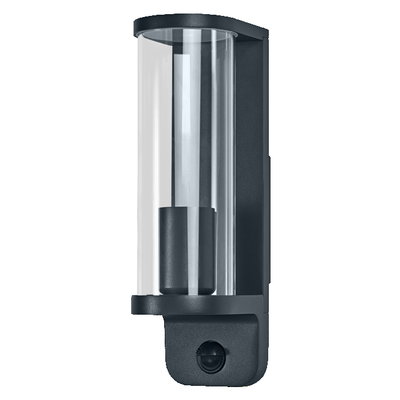 Endura Classic Tubular Wall Sensor E27 IP44 Dark Grey