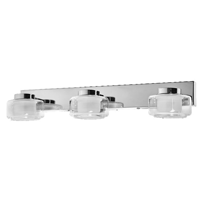 Orbis Flame 3X5.5W Click CCT IP44 Chrome