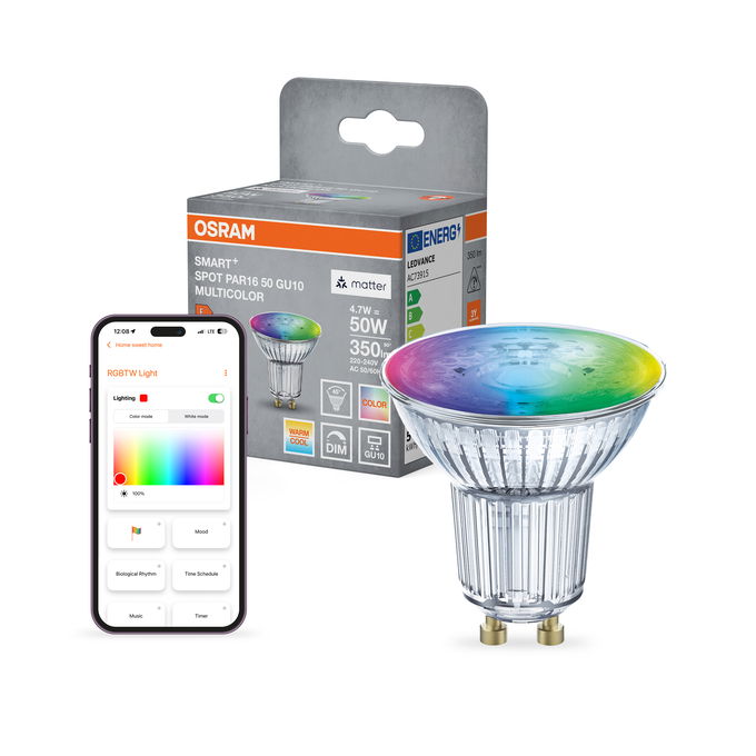 SMART+ MATTER Multicolor Spot PAR16 50 45° 4.7W GU10