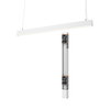 Office Line Cuboid Suspended 42W 840 DIM White