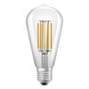 LED Classic Edison 60 Filament Energy efficiency class A 3.8W 830 Clear E27