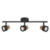 Decor Spot Cork GU10 Black 3x3.4W 927 DIM