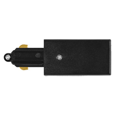 Tracklight Supply Connector Black