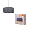 Decor Felt Weaving Pendant 480 mm 3XE27 Dark Grey