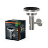 ENDURA Style Solar Wall Sensor Double Circle 6W Stainless Steel