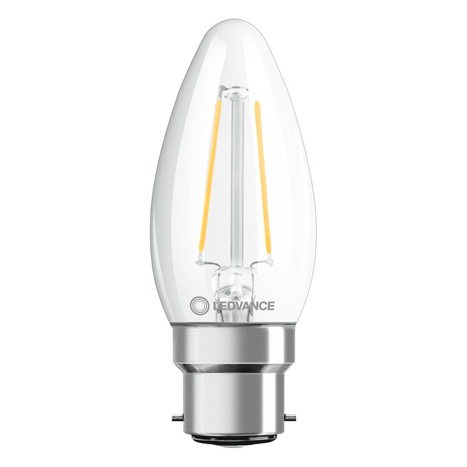 LED Classic B 25 Filament P 2.5W 827 Clear B22d