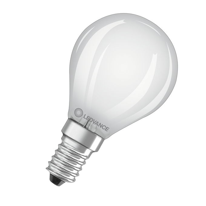 LED Classic P 40 Filament P 4W 827 Frosted E14