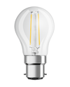 LED Star Classic P 25 Filament 2.5W 827 Clear B22d