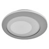 Orbis Spiral Round Central Light 400mm 26W Click Dim 830 Grey