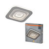 Orbis Spiral Square 360mm 26W Click Dim 830 Grey