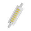 LED Slim Line 78 60 300° 7W 827 Clear R7s