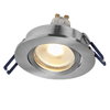 Spot Set Recess GU10 Dim Adjustable Click 6W 827 Satin Nickel