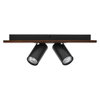 Decor Spot Mercury GU10 Black 2x3.4W 927 DIM