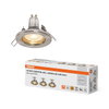 Spot Essential 3x2.6W GU10 Brushed Nickel