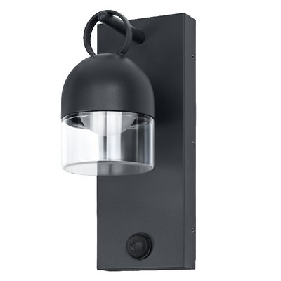 ENDURA Style Cowbell IP65 Wall Sensor 6W Dark Grey