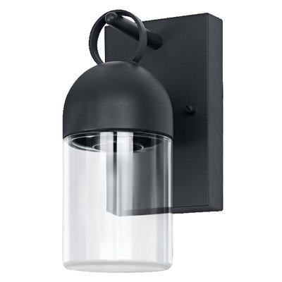 ENDURA Classic Cowbell IP65 Wall E27 Dark Grey