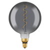 Vintage 1906 Big Globe 15 Filament 4W 818 Smoke E27