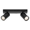 LED Spot Octagon GU10 Black 2x3.4W 927 DIM