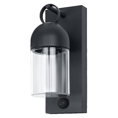 ENDURA Classic Cowbell IP65 Wall Sensor E27 Dark Grey