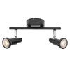LED Spot GU10 Black 2 X 3.4W 927 DIM