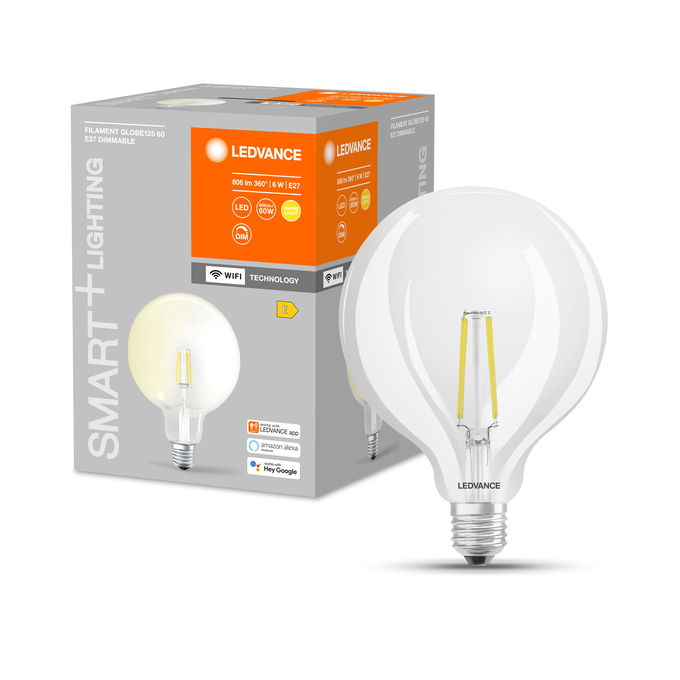 SMART+ Filament WiFi Classic Globe 60 5,5W E27