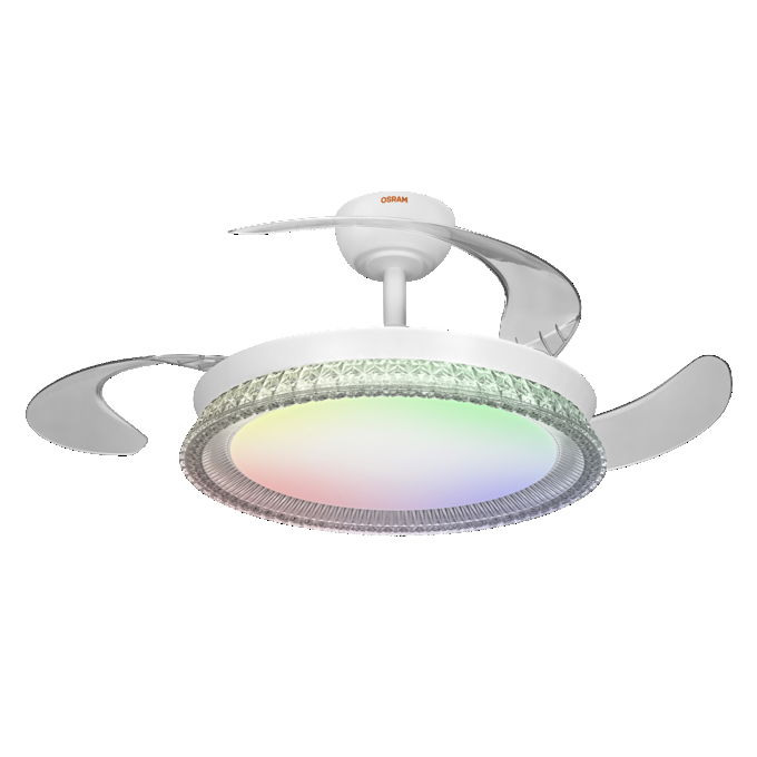 Ceiling Fan Cierzo 1220mm 60W CCT RGB