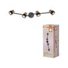 Decor Spot Cork GU10 Black 4x3.4W 927 DIM