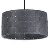 Decor Felt Weaving Pendant 380 mm E27 Darke Grey