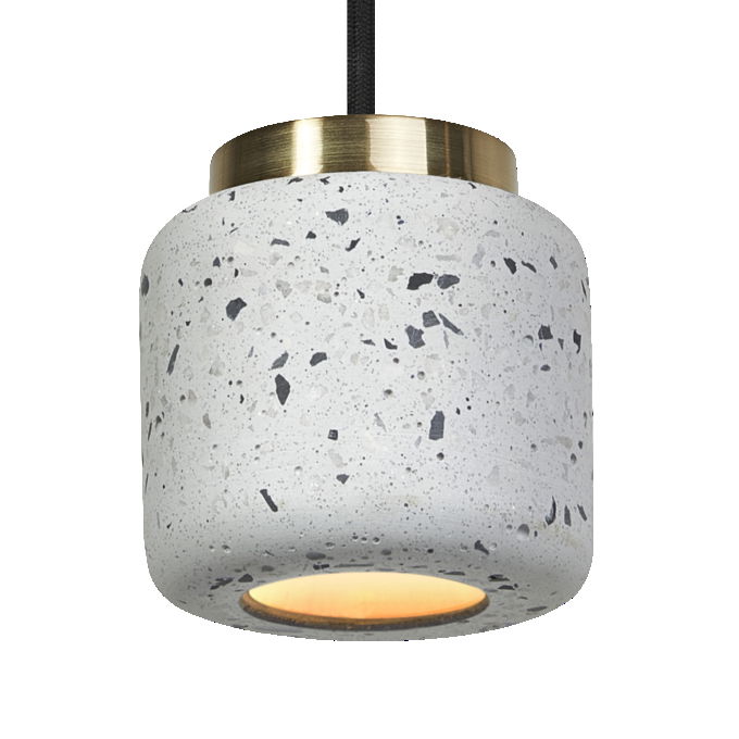 Decor Terrazzo Ball Pendant 1XGU10 White