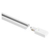 Tracklight Supply Connector White