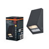 ENDURA Style USB Wall Step Slim Sensor IP44 Dark Grey