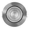 LED Spot Set CCT Recess IP44 Adjustable 4.9W CCT 36° Satin Nickel
