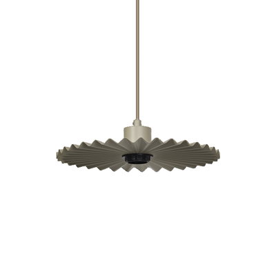 Decor Plissee Pendant E27 Beige