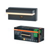 ENDURA  Style Solar + USB Robust Sensor Wall IP54 Dark Grey