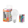 LED Superstar Classic A 60 RGBW Remote Control 9.4W 827 Frosted E27