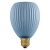 DECOR LED FLAT LAMP 3.5W 827 E27 Non-DIM IN COLOURED GLASS OVAL BLUE
