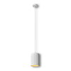 Decor Plaster Routes Tube Pendant 1XE27 White