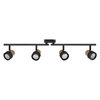 Decor Spot Cork GU10 Black 4x3.4W 927 DIM