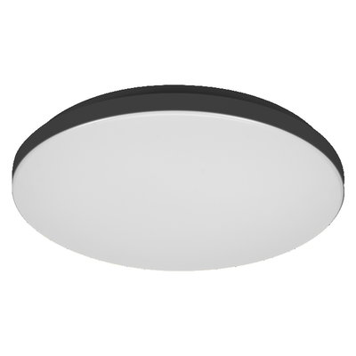 Essential Orbis IP44 390mm 24W 830 Black