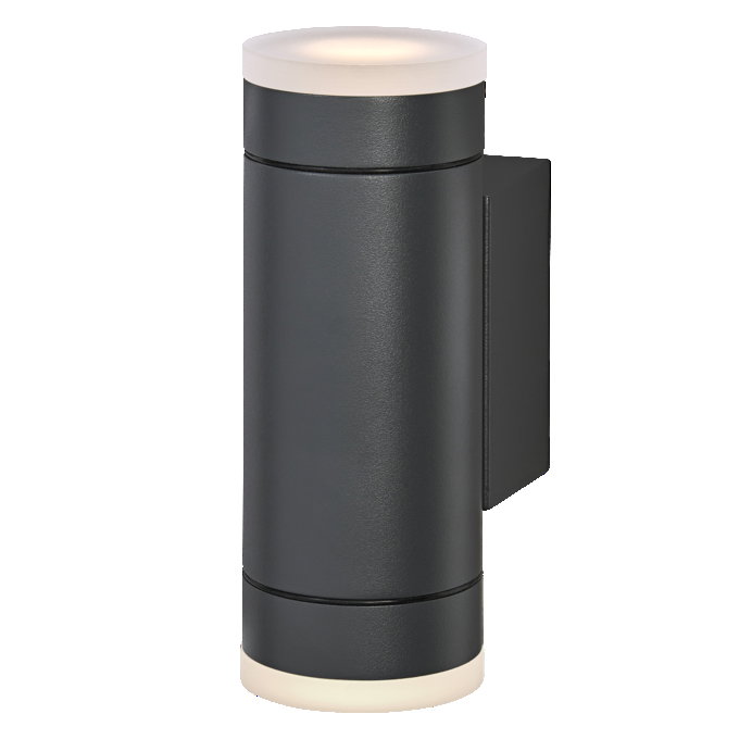 ENDURA Classic GU10 IP65 Ive Wall Dark Grey