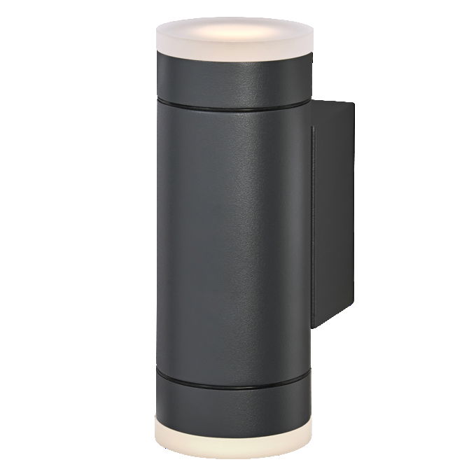 ENDURA Classic GU10 IP65 Ive Wall Dark Grey