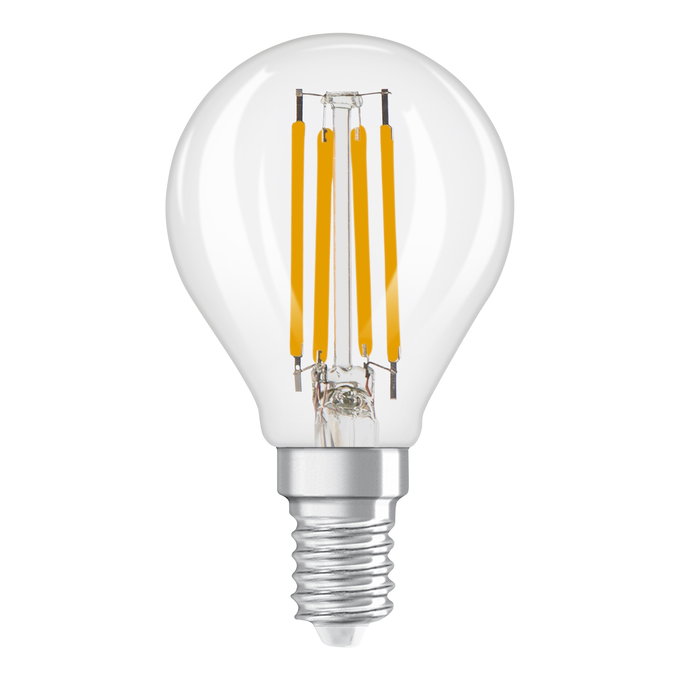 LED Superstar Classic P 60 Filament DIM 5.9W 827 Clear E14