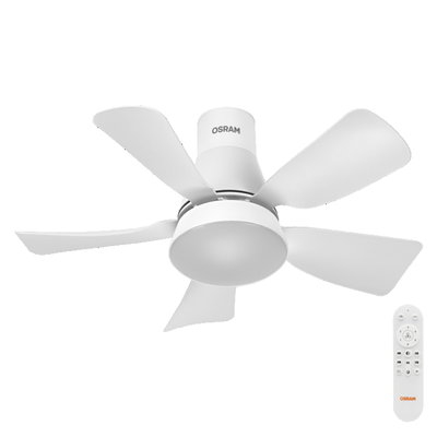 Ceiling fan Leste 445mm 21W CCT