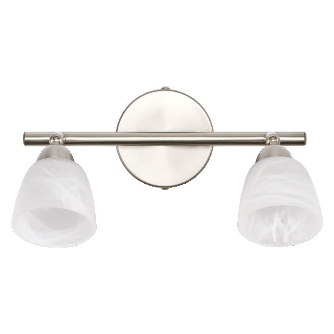 LED Spot Cup 2xG9 Brushed Nickel